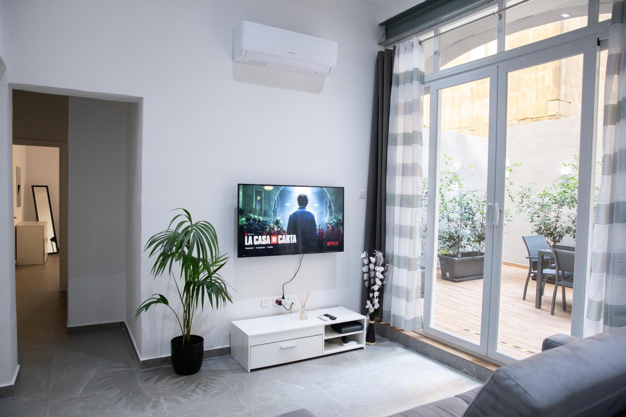 Valletta Waterfront Backyard Flat By Arcobnb Il-Furjana Luaran gambar